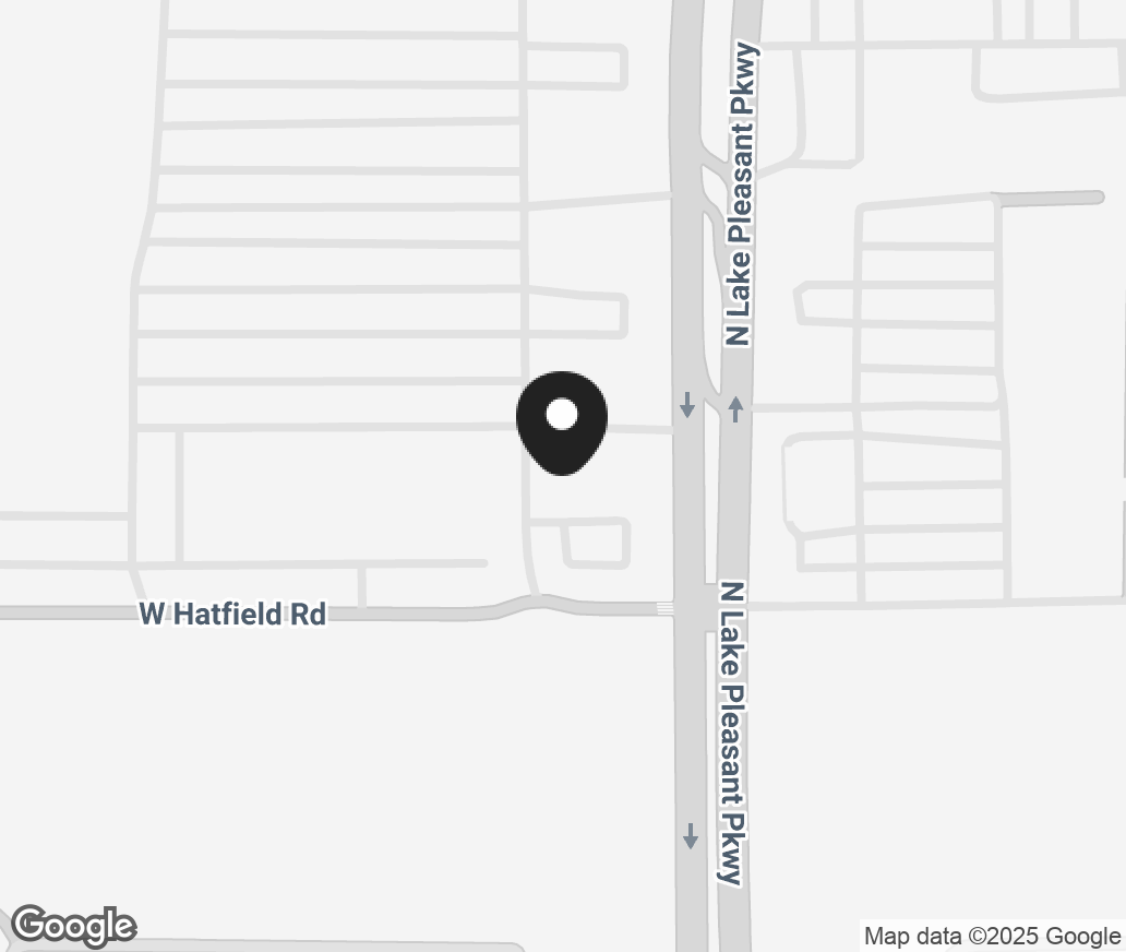 Google Map of 24890 N Lake Pleasant Pkwy, Peoria AZ 85383-1348