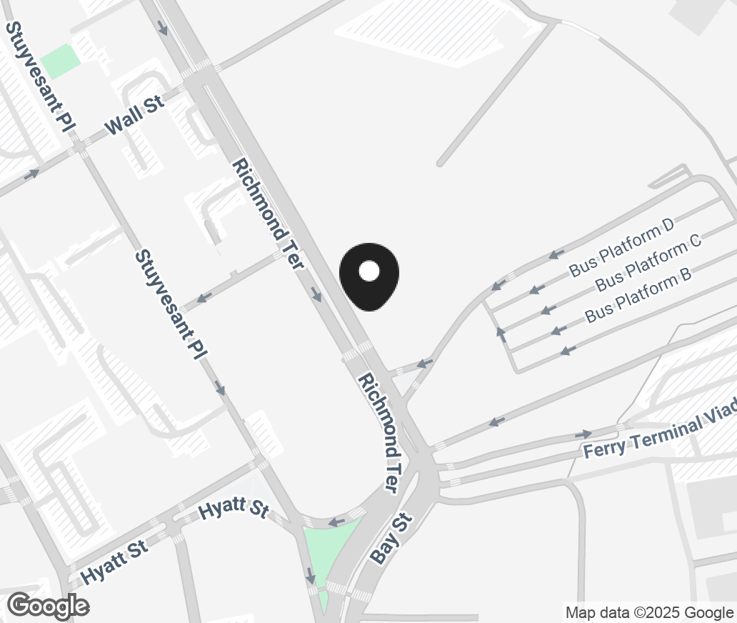 Google Map of 15 Richmond Terrace Suite 301, Staten Island NY 10301