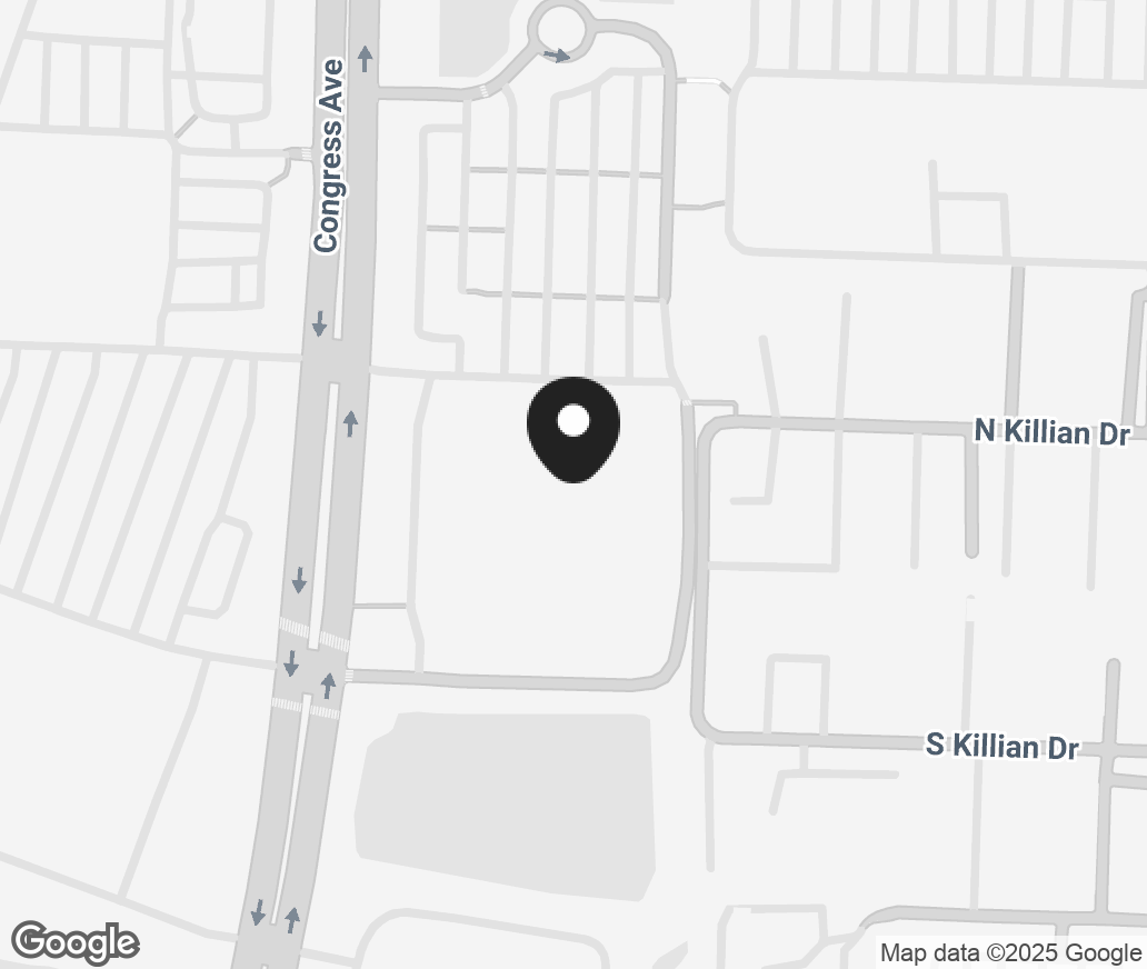 Google Map of 500 N Congress Ave, Lake Park FL 33403-3802