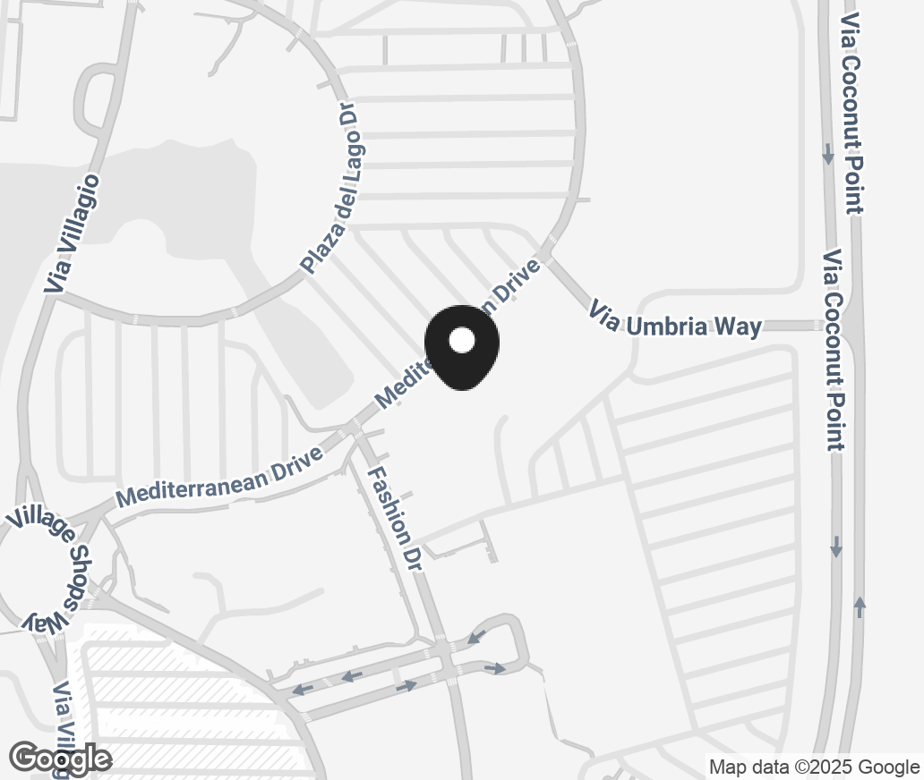 Google Map of 8054 Mediterranean Drive, Estero FL 33928
