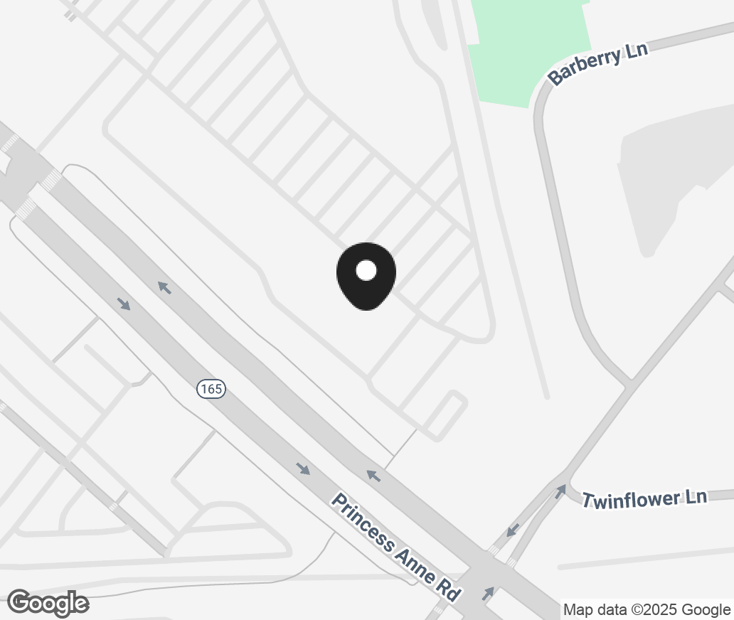 Google Map of 3300 Princess Anne Rd, Virginia Beach VA 23456