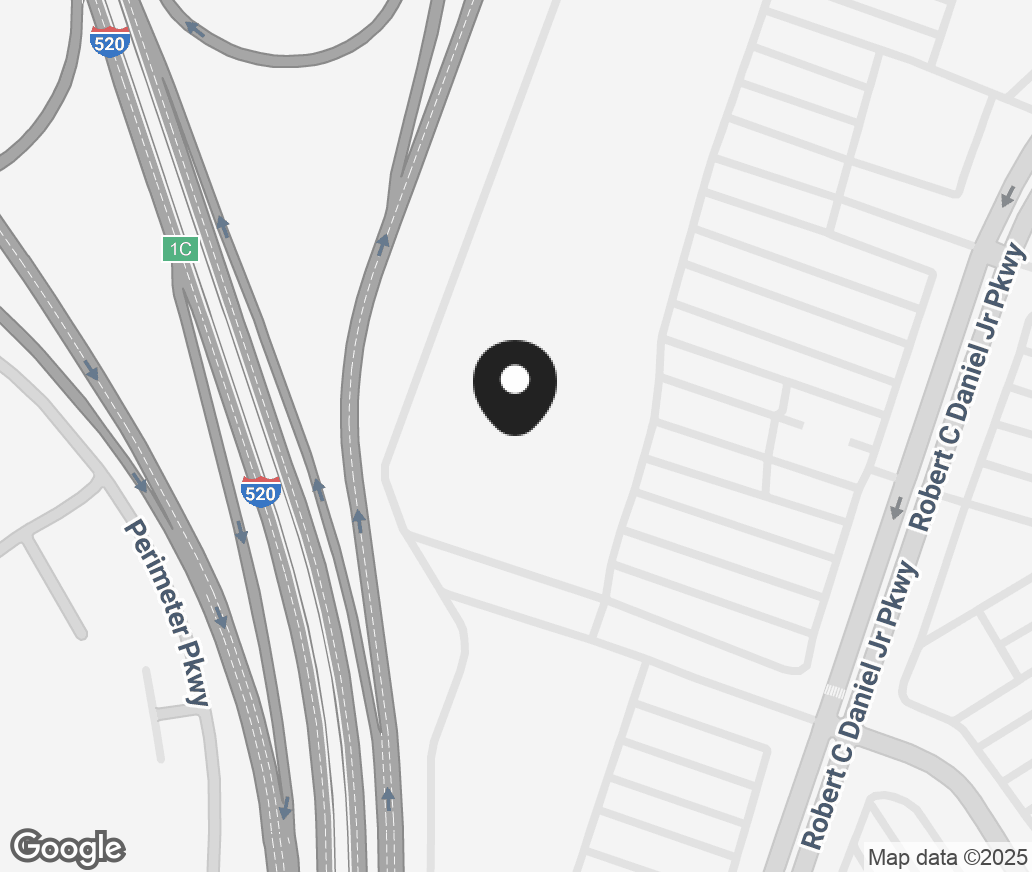 Google Map of 235 Robert C Daniel Jr Pkwy, Augusta GA 30909-0800