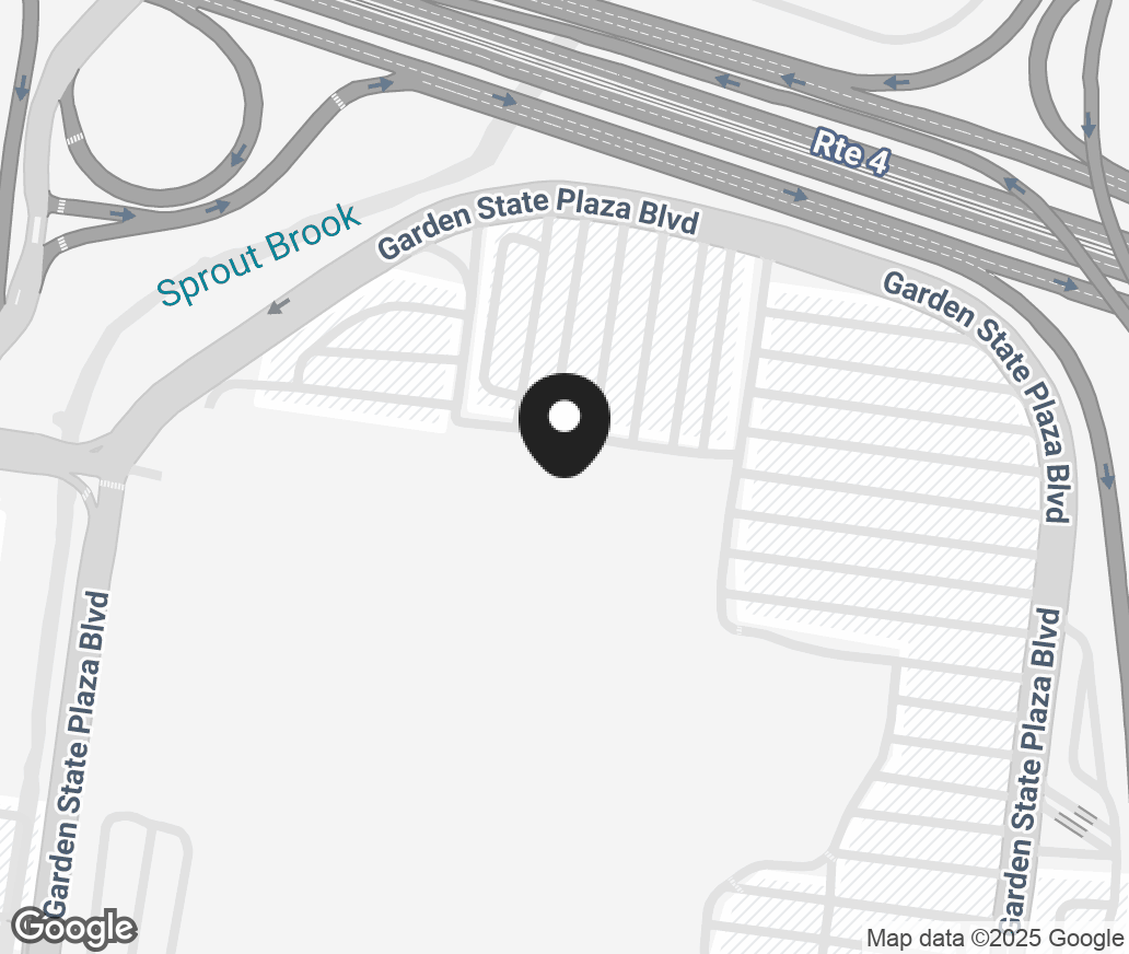 Google Map of 501 Garden State Plaza, Paramus NJ 07652