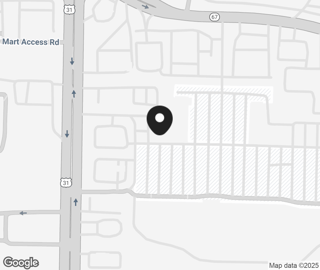 Google Map of 1241 Point Mallard Pkwy Ste 401, Decatur AL 35601