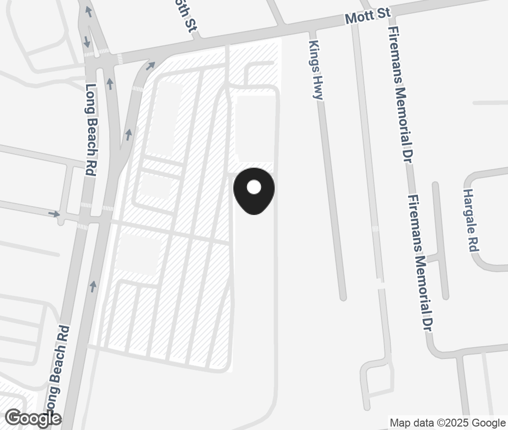 Google Map of 3517 Long Beach Rd, Oceanside NY 11572