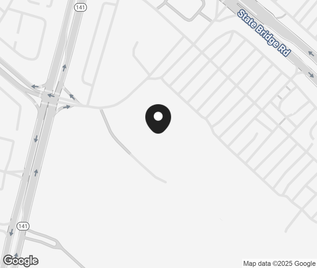 Google Map of 5950 State Bridge Rd, Duluth GA 30097-6438
