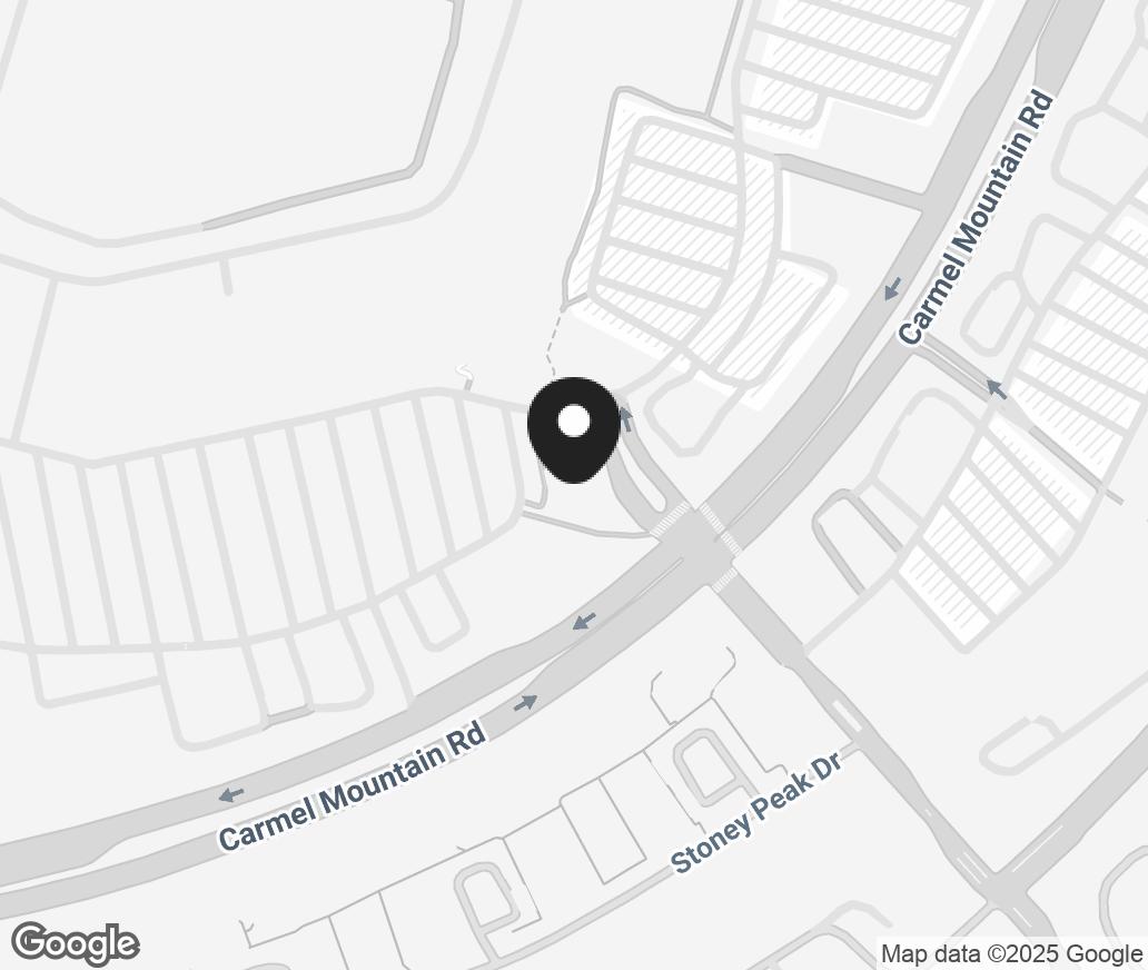 Google Map of 11740 Carmel Mountain Plaza, San Diego CA 92128