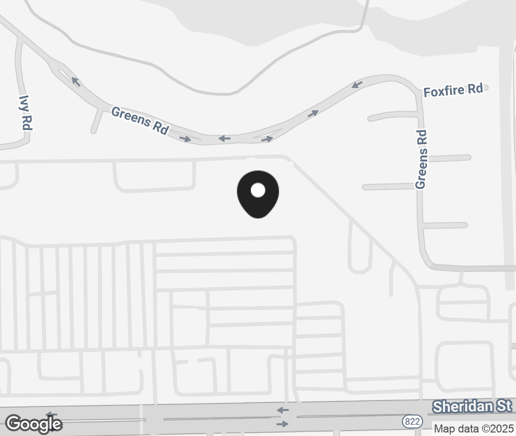 Google Map of 4999 Sheridan St, Hollywood FL 33021