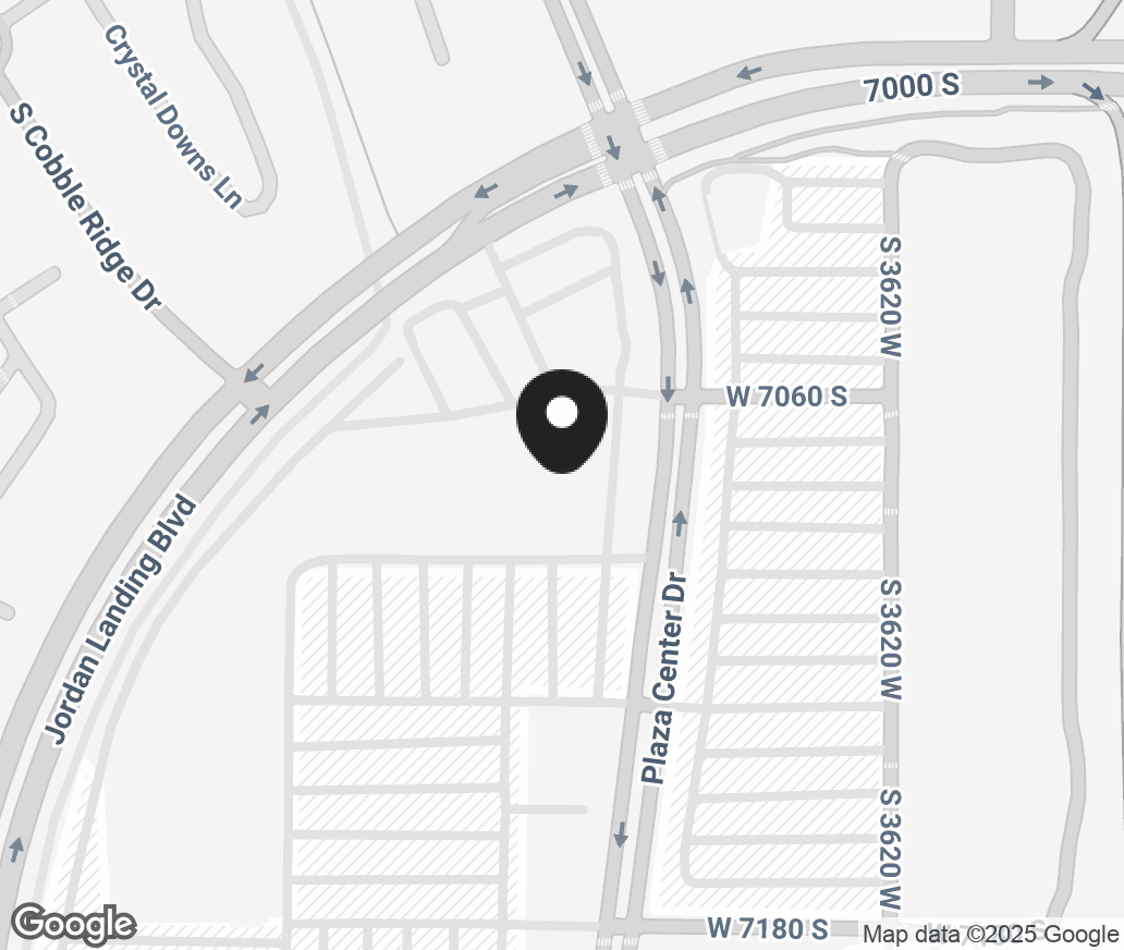 Google Map of 3736 Center Park Drive, West Jordan UT 84084