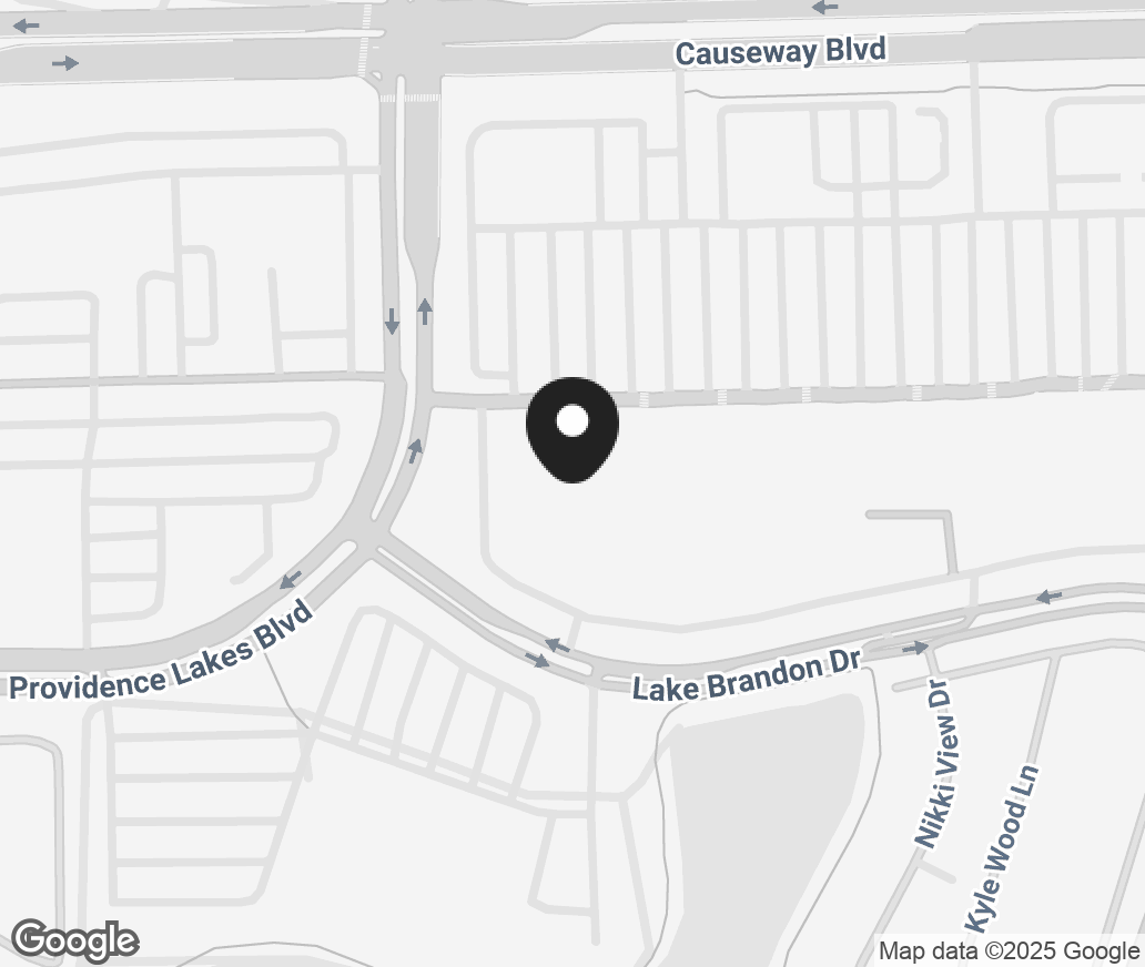 Google Map of 11201 Causeway Boulevard, Brandon FL 33511