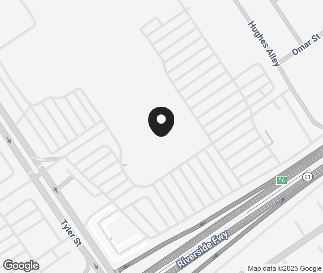 Google Map of 3500 Tyler Mall, Riverside CA 92503