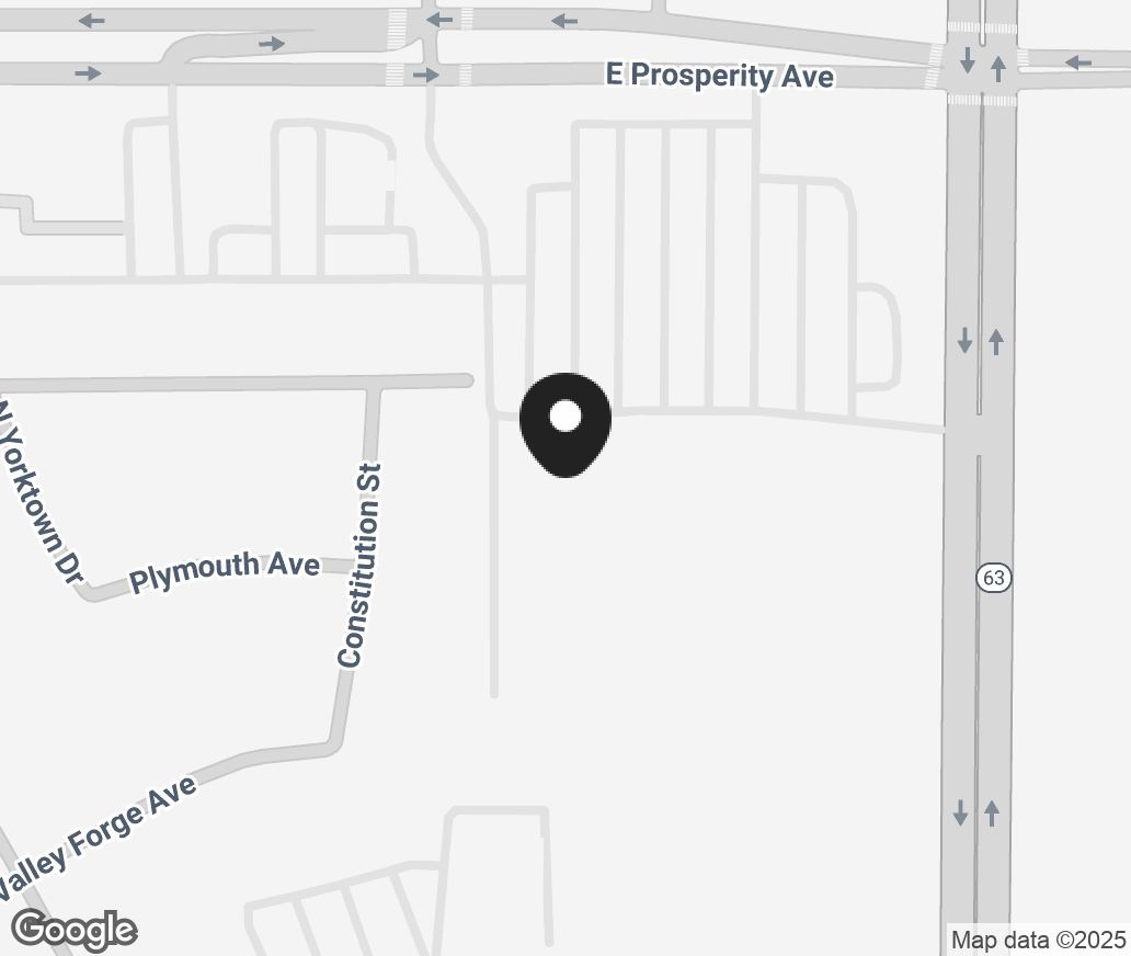 Google Map of 2195 E Prosperity Ave, Tulare CA 93274-7754