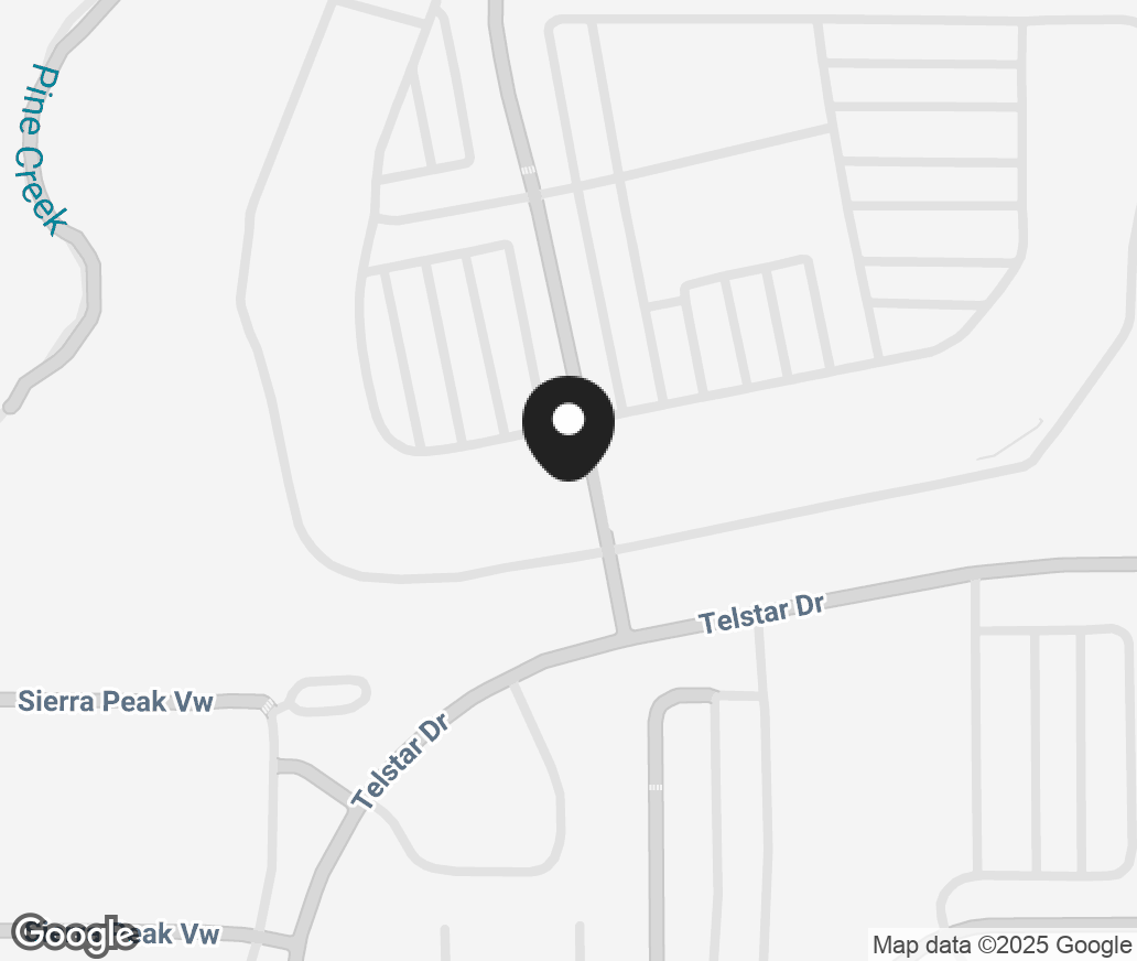 Google Map of 1845 Briargate Parkway, Colorado Springs CO 80920