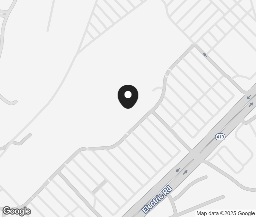 Google Map of 4308 Electric Road, Roanoke-Tanglewood VA 24018