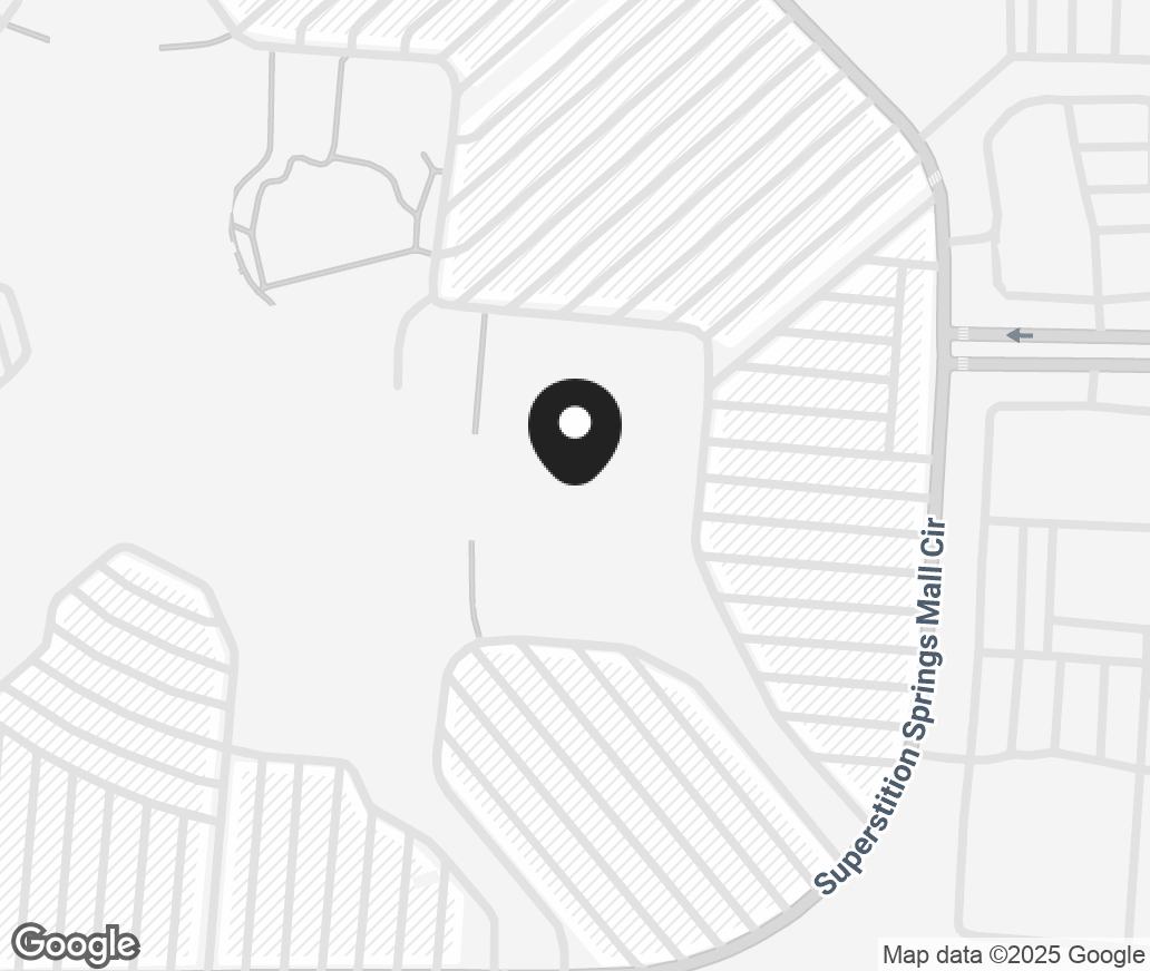 Google Map of 6545 E. Southern Ave., Mesa AZ 85206