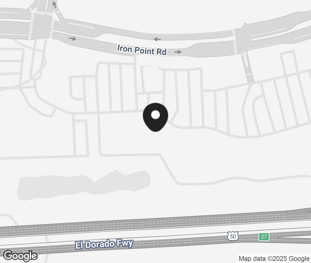 Google Map of 2381 Iron Point Road, Folsom CA 95630