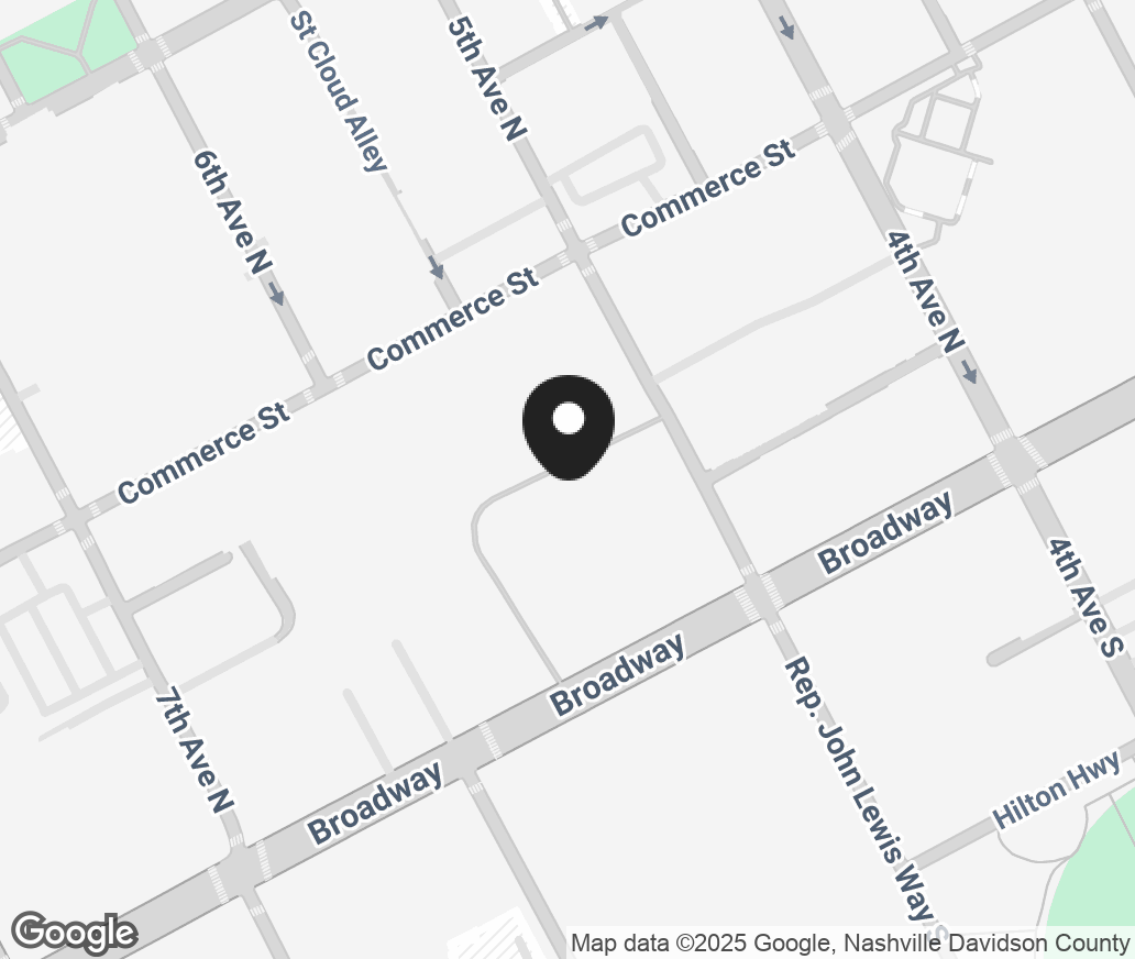 Google Map of 5015 Broadway Place, Nashville TN 37203