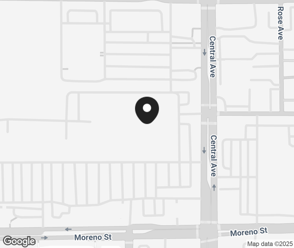 Google Map of 9052 Central Ave, Montclair CA 91763-1621