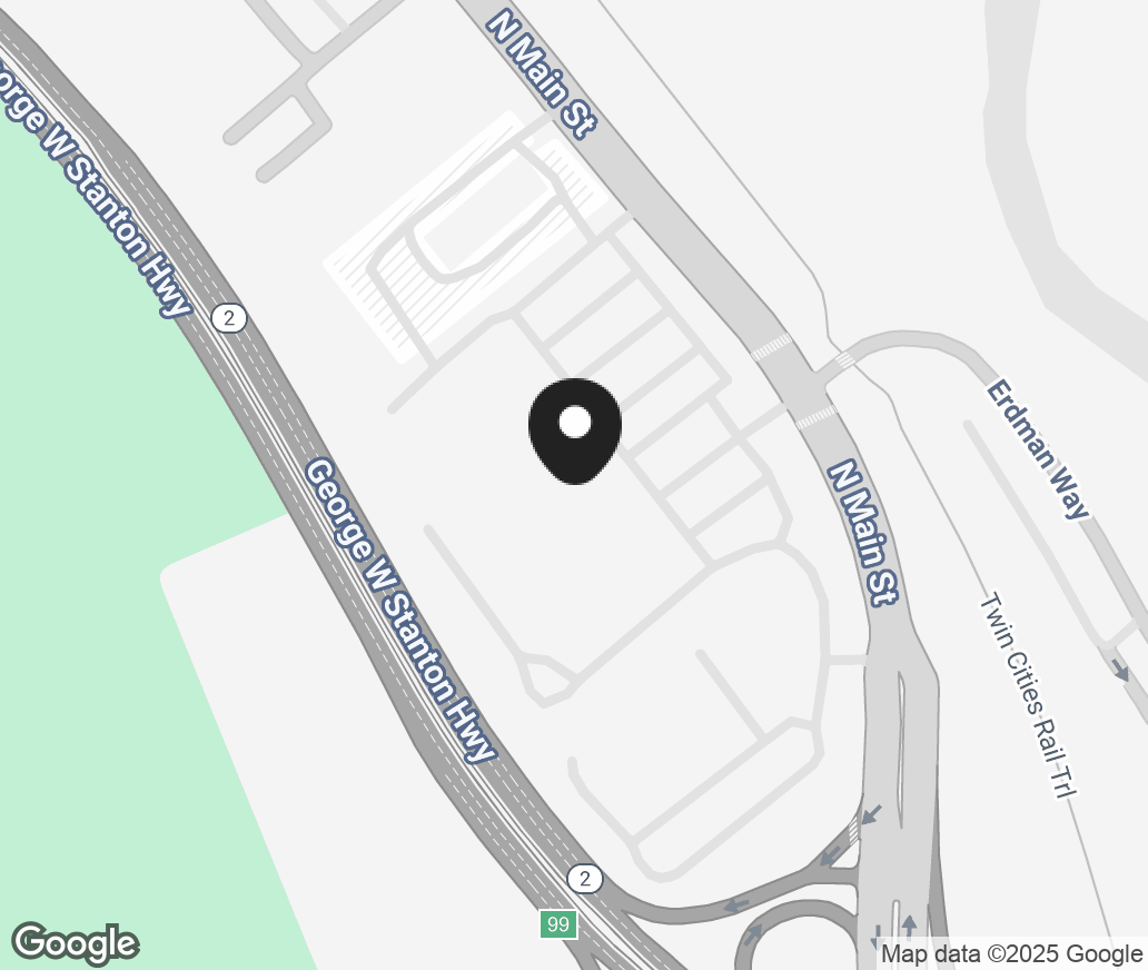 Google Map of 489-493 North Main St, Leominster MA 01453