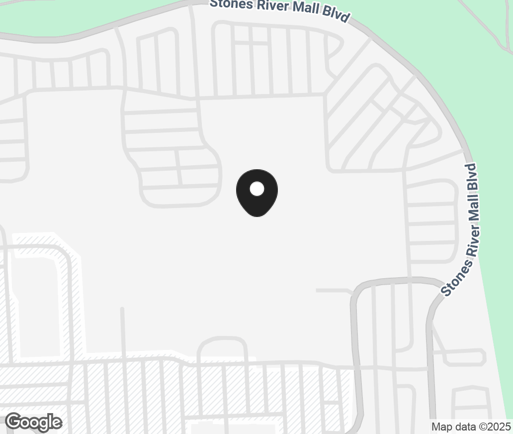 Google Map of 1720 Old Fort Pkwy., Murfreesboro TN 37129