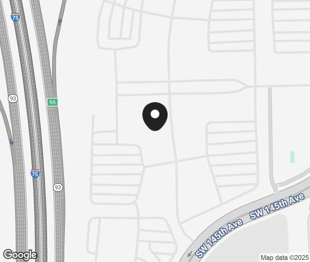 Google Map of 516 Sw 145Th Terrace, Pembroke Pines FL 33027