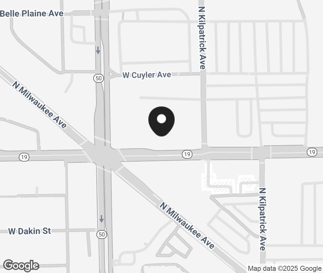 Google Map of 4728 West Irving Park Road, Chicago IL 60641