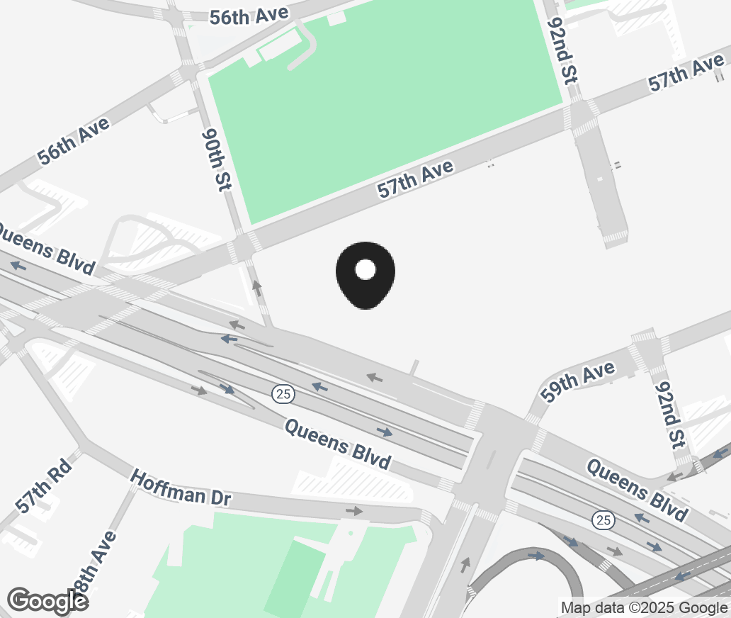 Google Map of 90-01 Queens Blvd, Elmhurst NY 11373