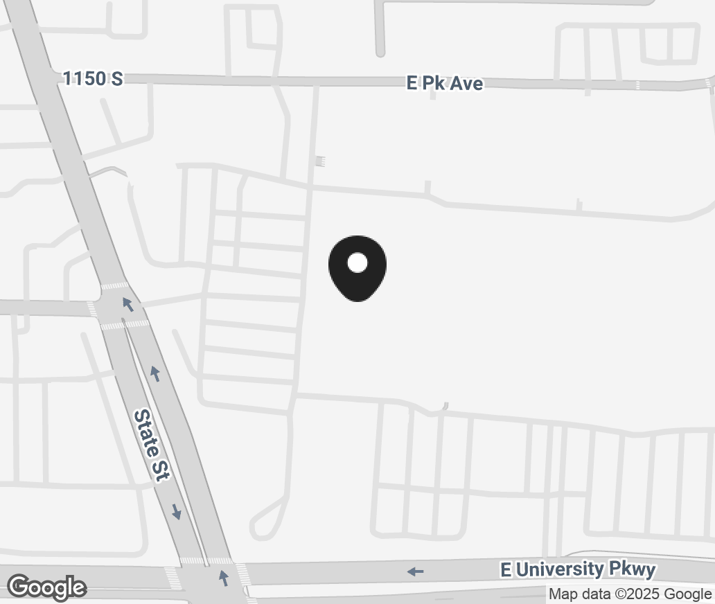 Google Map of 543 E. University Parkway, Orem UT 84097
