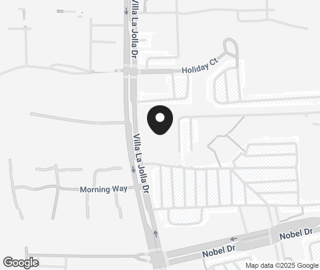 Google Map of 8875 Villa La Jolla Drive, La Jolla CA 92037