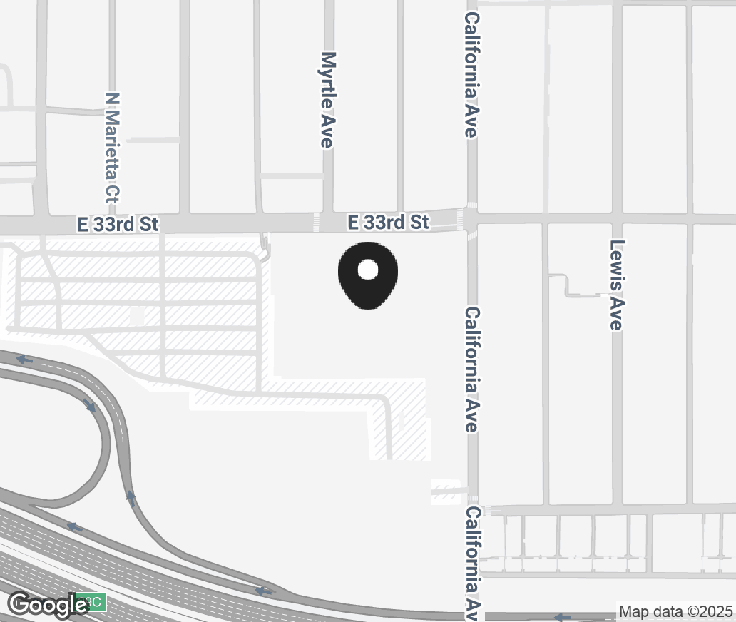 Google Map of 950 E 33Rd St, Signal Hill CA 90755-5114