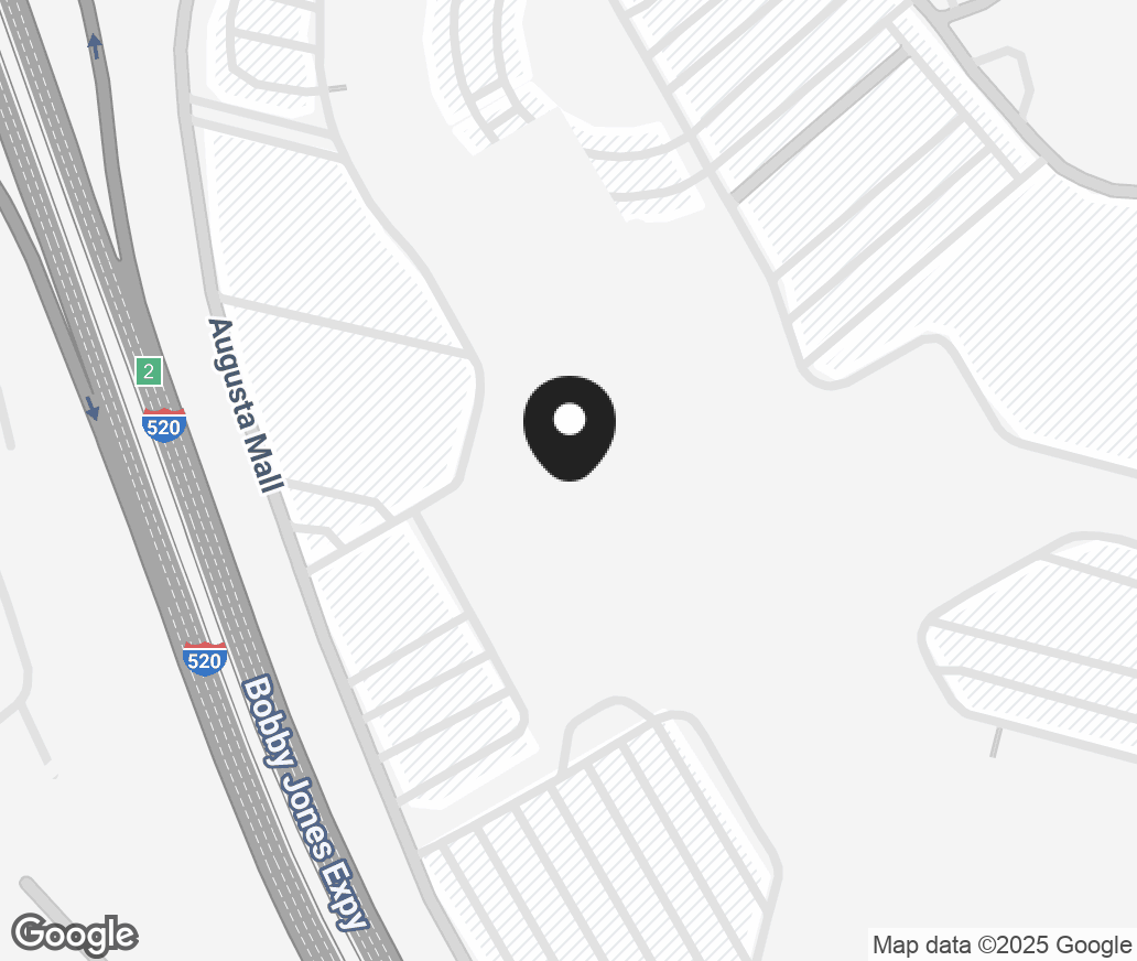 Google Map of 3450 Wrightsboro Road Suite 2520, Augusta GA 30909