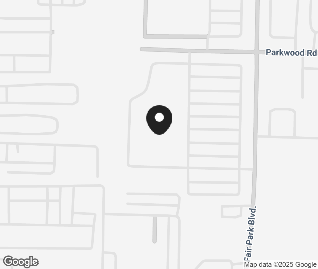 Google Map of 2117 Fair Park Blvd, Jonesboro AR 72401