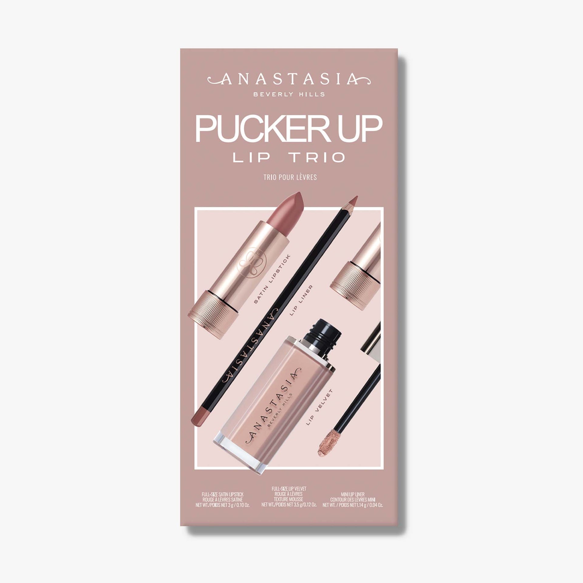 Malt / Blush Brown / Crush | Pucker Up Lip Trio
