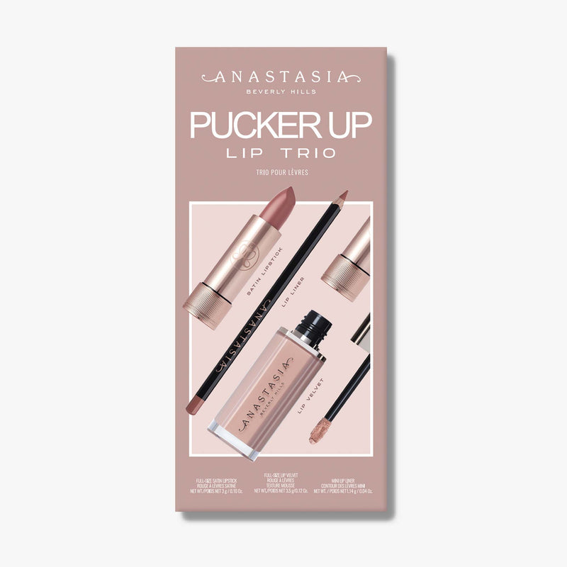 Malt / Blush Brown / Crush | Pucker Up Lip Trio
