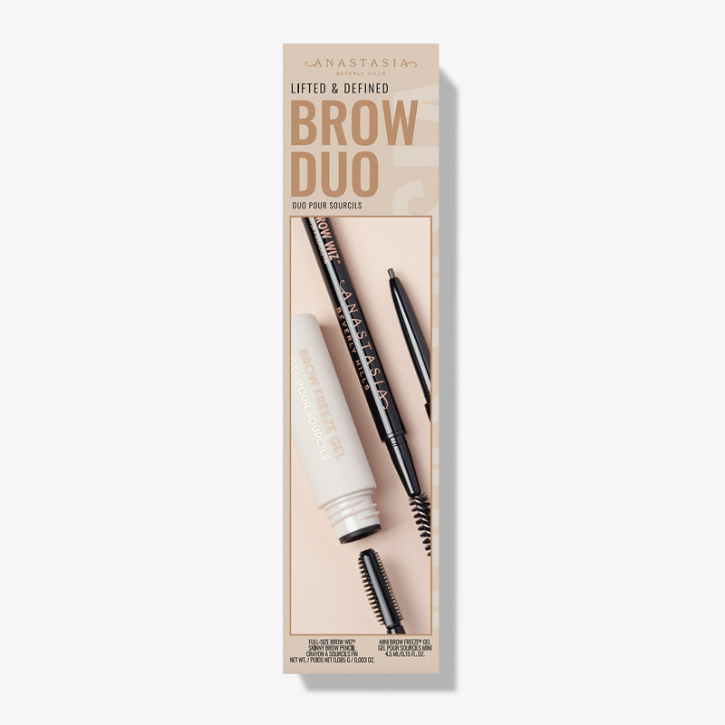 Dark Brown | Lifted & Defined Brow Duo - Product Carton Dark Brown