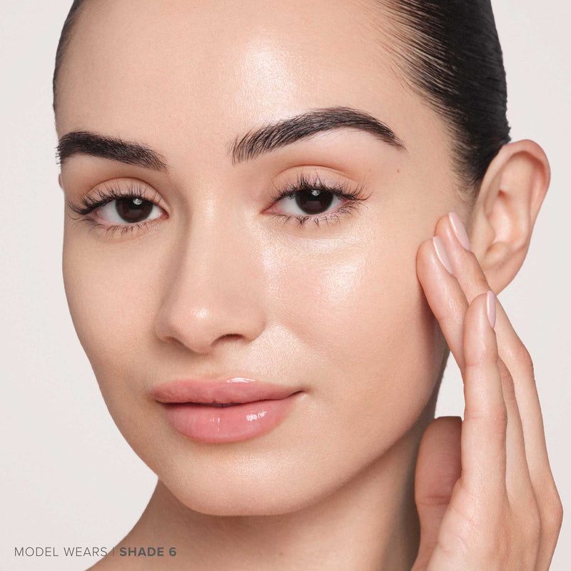 Shade 6 | Beauty Balm Serum Boosted Skin Tint On Model - Shade 6