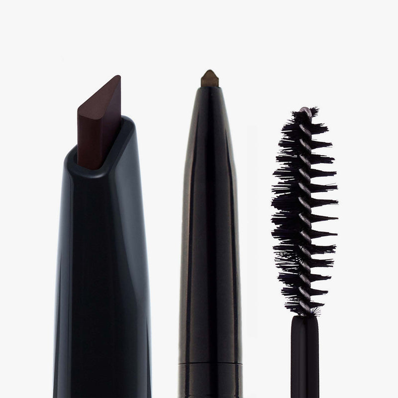 Ebony | Natural & Polished Deluxe Brow Kit - Close Up Image