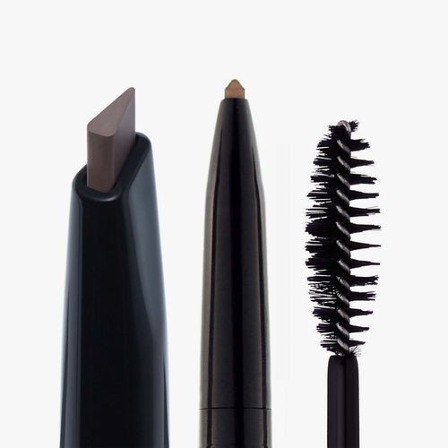 Taupe | Natural & Polished Deluxe Brow Kit - Close up Image