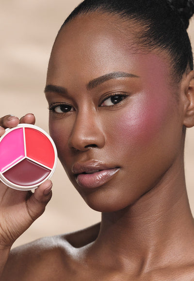 Get The Look: Using Magic Touch Blush Trio in Berry/Rose