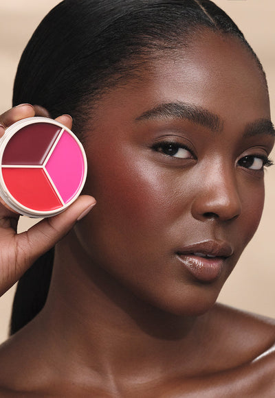 Get The Look: Using Magic Touch Blush Trio in Berry/Rose