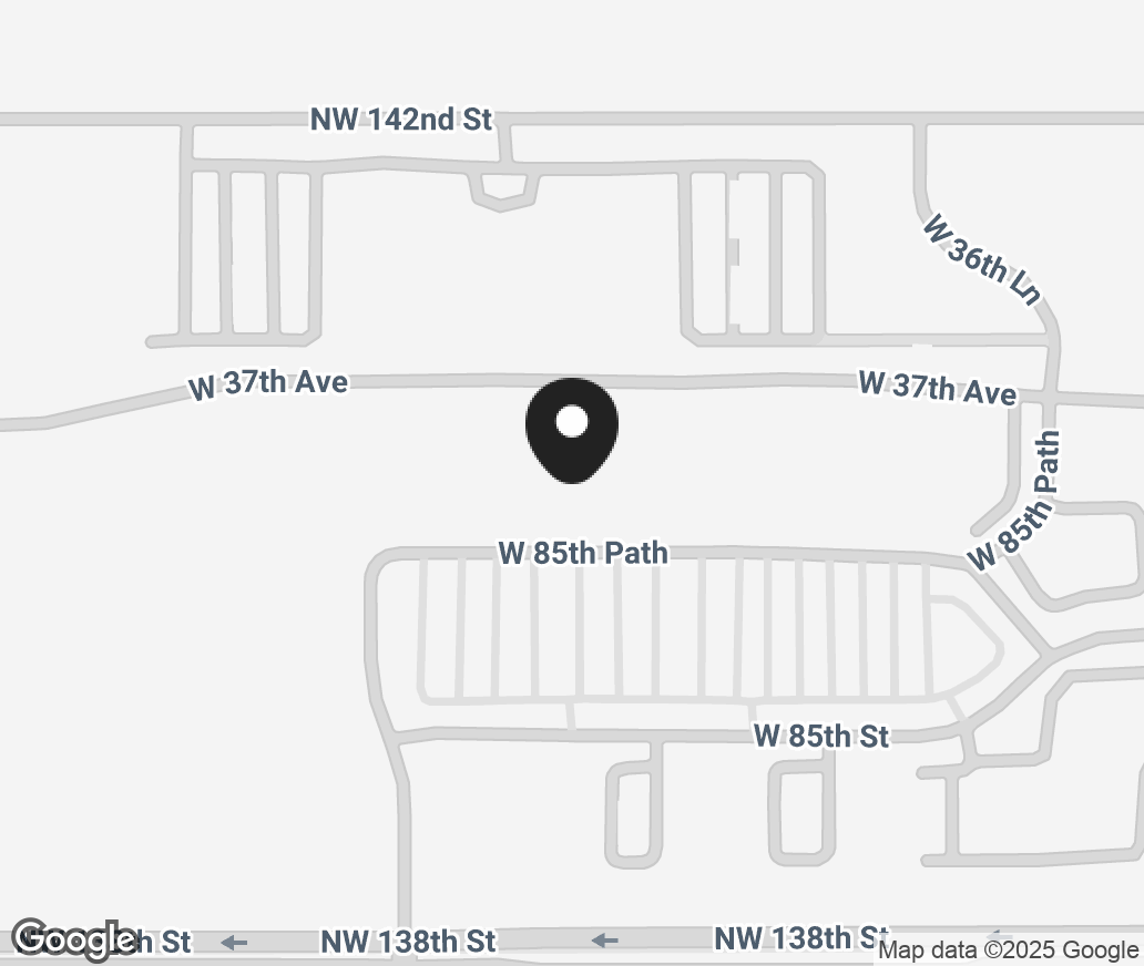 Google Map of 3773 W 85Th Path, Hialeah FL 33018