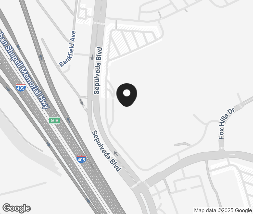 Google Map of 6000 Sepulveda Boulevard, Culver City CA 90230