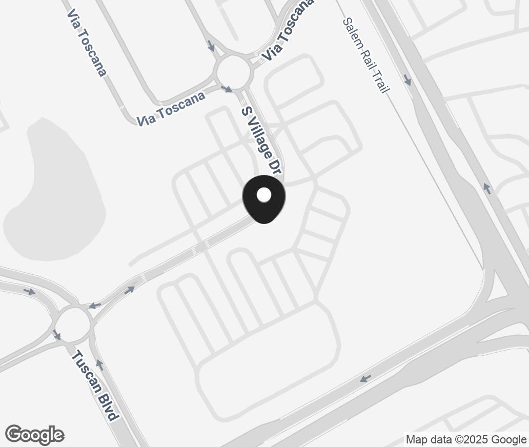 Google Map of 6 South Village Drive, Salem NH 03079