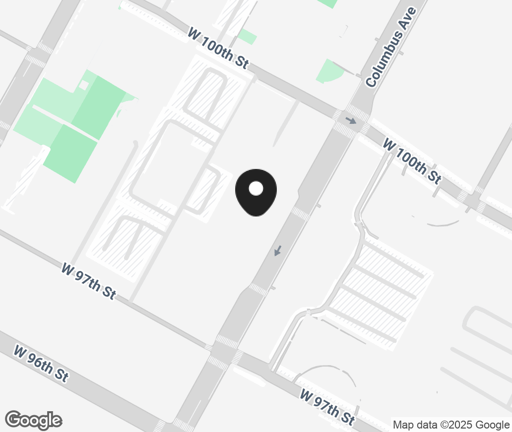 Google Map of 808 Columbus Ave., New York NY 10025