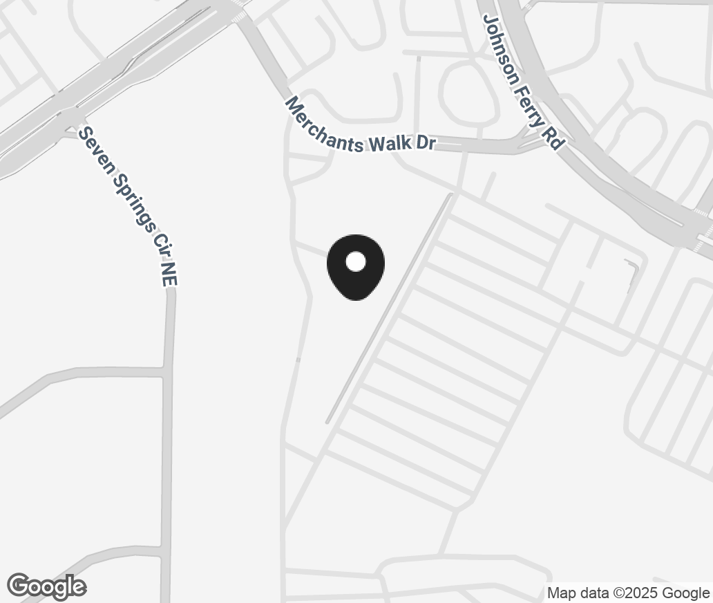 Google Map of 1311 Johnson Ferry Rd, Marietta GA 30068