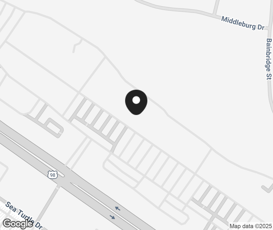 Google Map of 15600 Panama City Beach Parkway, Panama City Beach FL 32413