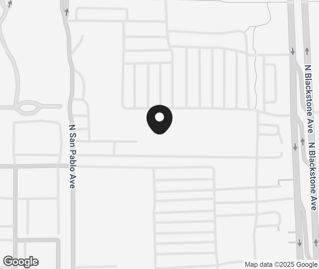 Google Map of 7883 N Blackstone Avenue, Fresno CA 93720