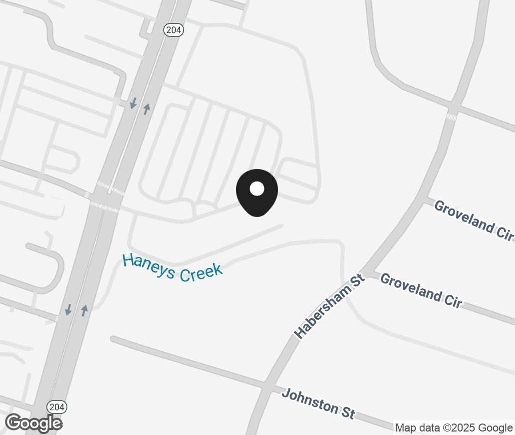 Google Map of 5500 Abercorn Street Suite 1A, Savannah GA 31405