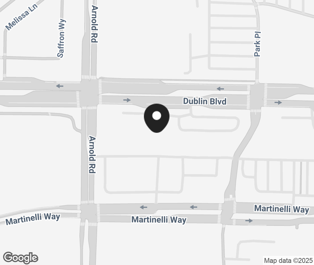 Google Map of 5300 Dublin Boulevard, Dublin CA 94568
