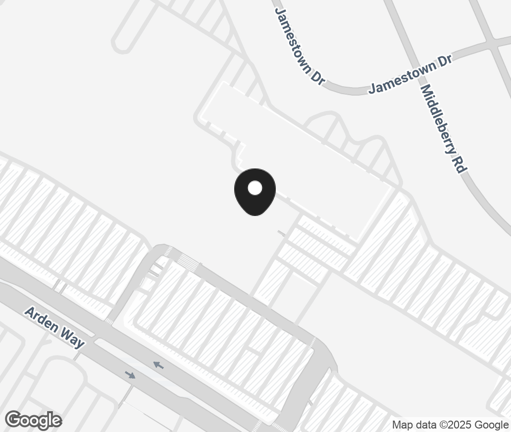 Google Map of 1701 Arden Way, Sacramento CA 95815